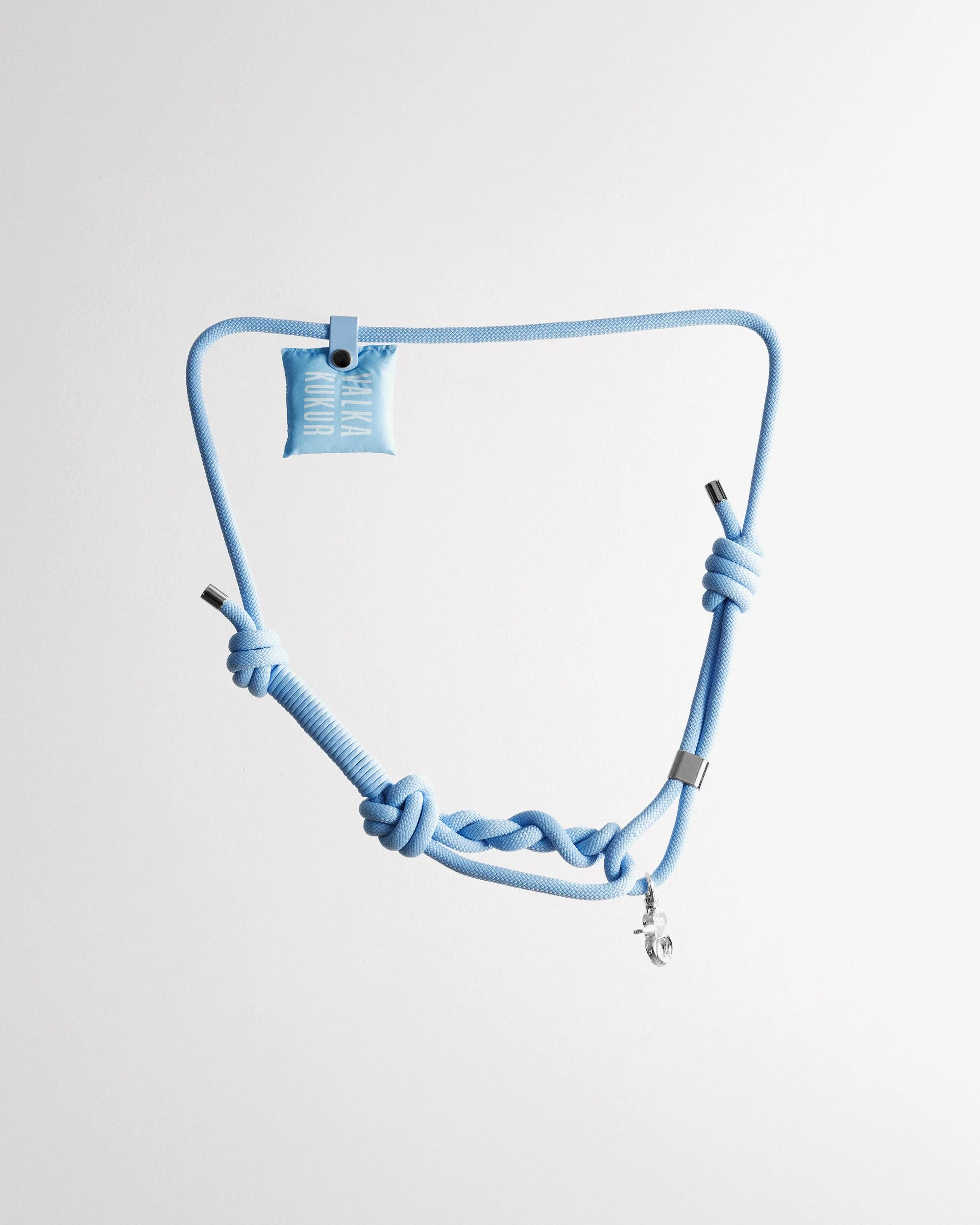 BOLD LINK in Baby blue — VALKA KUKUR Modern sophsticated leashes
